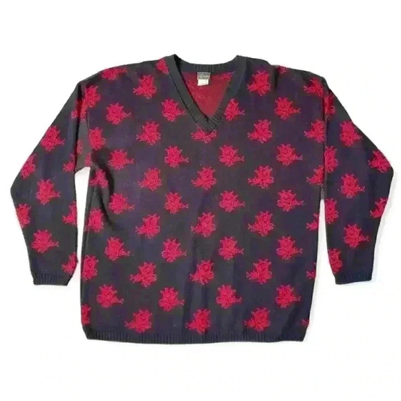 Pykettes Vintage Roses Print Sweater - Picture 4 of 10